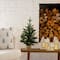 2ft. Pre-Lit Artificial Classic Christmas Tree with 35 Warm White LED Lights in Gold Decorative Planter